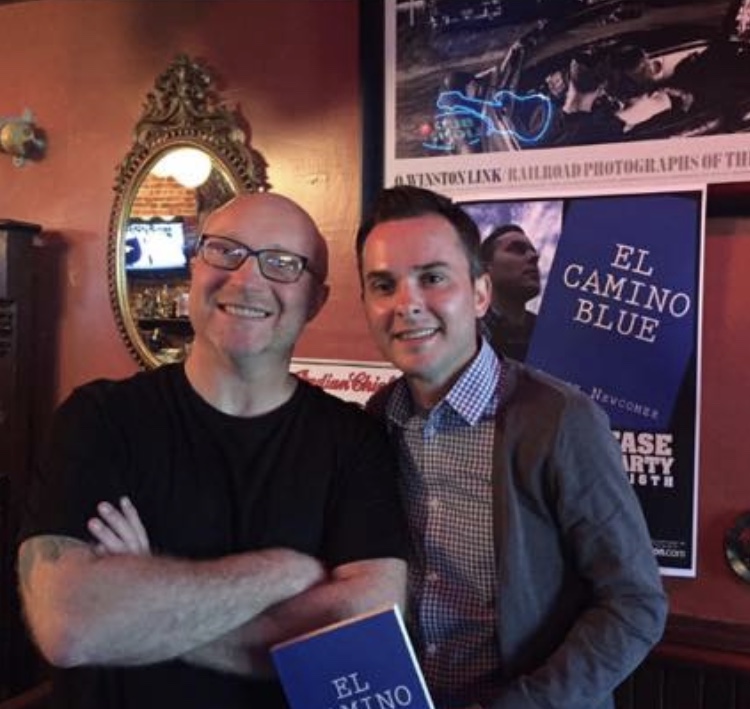 Joseph and his English teacher, Bill