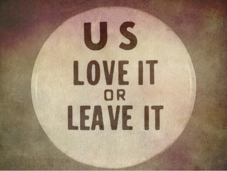 Love it-leave it